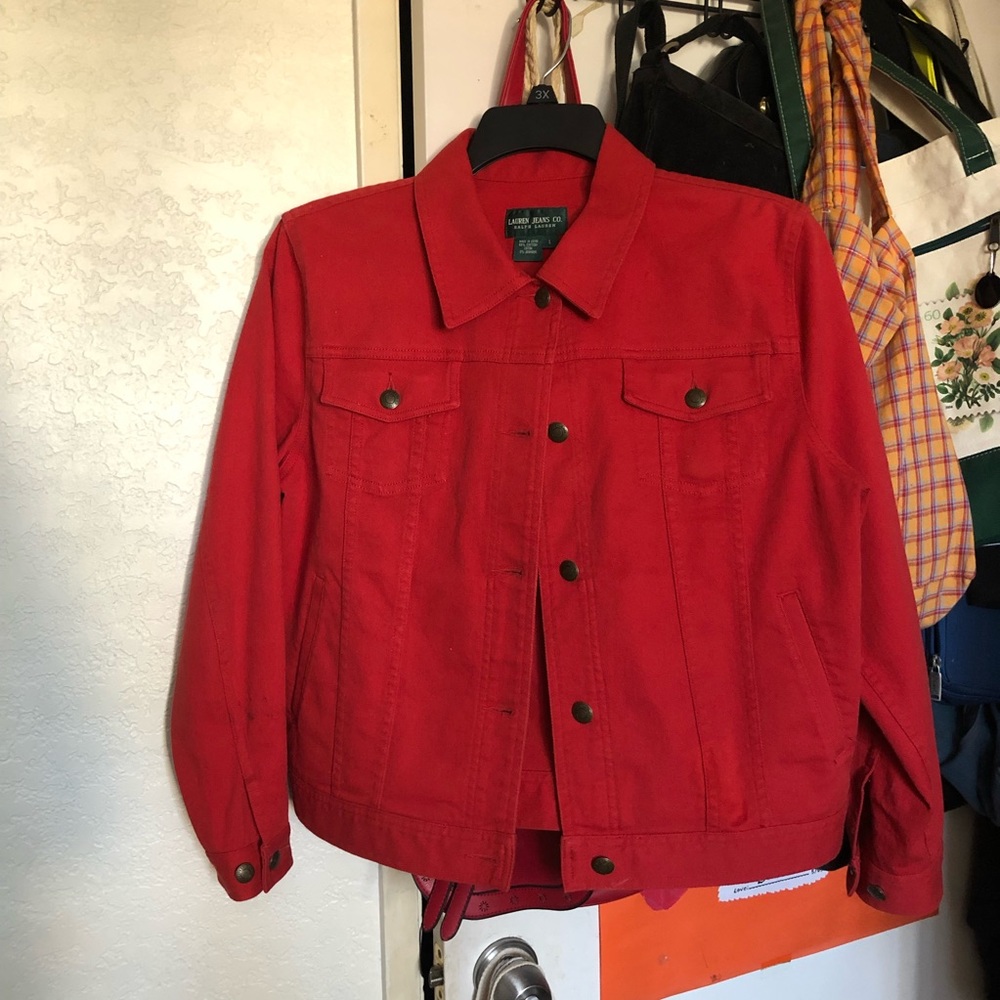 Ralph Lauren Red Jacket